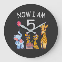 Maintenant j'ai 5 ans 5ème anniversaire au zoo