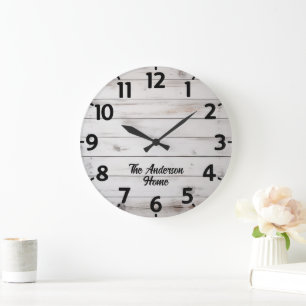 Grande Horloge Ronde Maison familiale