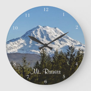 Grande Horloge Ronde Majestueux Mt. Rainier