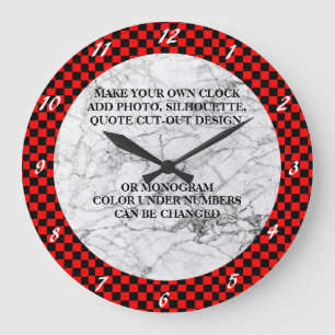 GRANDE HORLOGE RONDE MAKE YOUR OWN CLOCK