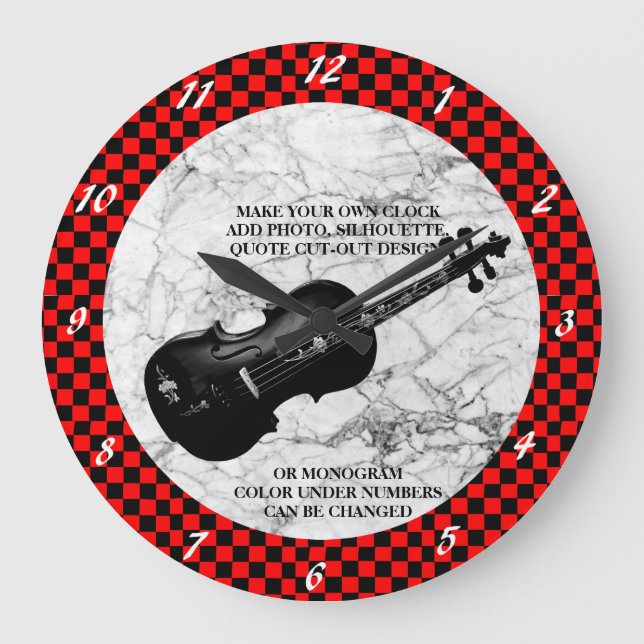 GRANDE HORLOGE RONDE MAKE YOUR OWN CLOCK (Recto)