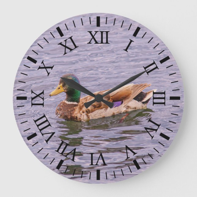 Grande Horloge Ronde Mallard sur l'horloge du lac Wall (Recto)
