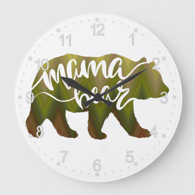 Grande Horloge Ronde Mama bear (Recto)