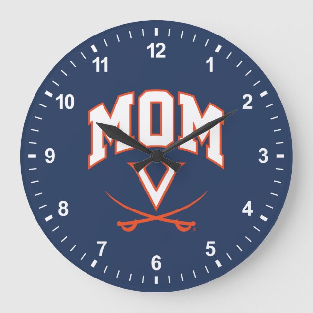 Grande Horloge Ronde Maman des Virginia Cavaliers (Recto)