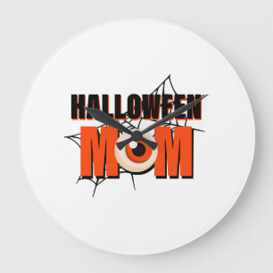 Grande Horloge Ronde Maman Halloween - Déguisement Halloween