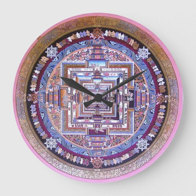 Grande Horloge Ronde Mandala de Kalachakra (Recto)