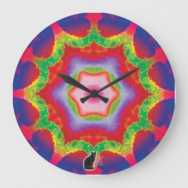 Grande Horloge Ronde Mandril Kaleidoscope (Recto)