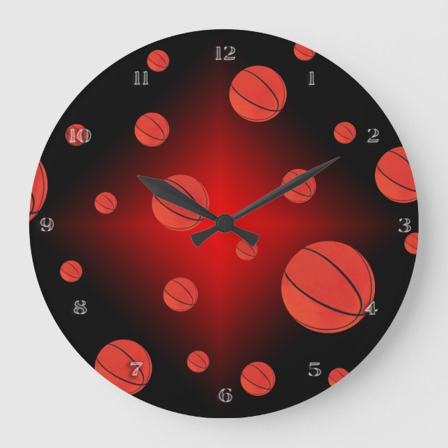 Grande Horloge Ronde March Madness Wall Clock (Recto)