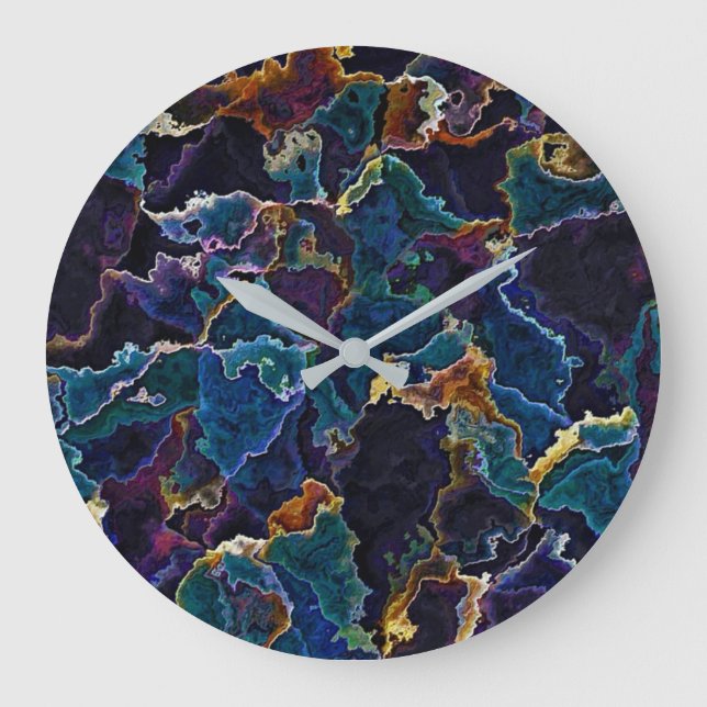 Grande Horloge Ronde Marche à huile (Recto)