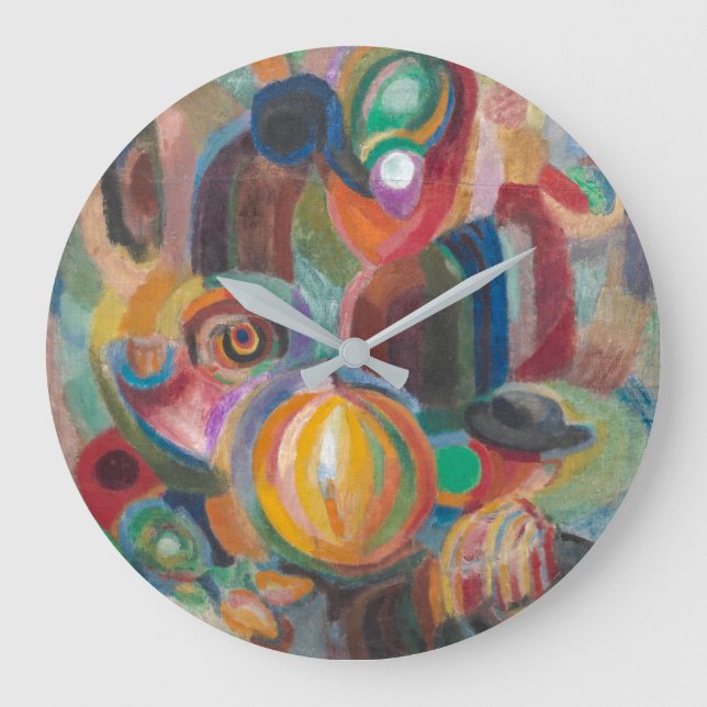 Grande Horloge Ronde Marché portugais | Sonia Delaunay-Terk | (Recto)