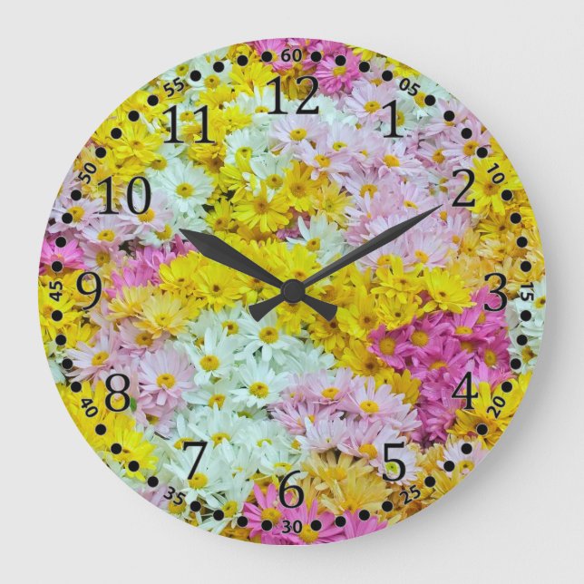 Grande Horloge Ronde Marguerites (Recto)