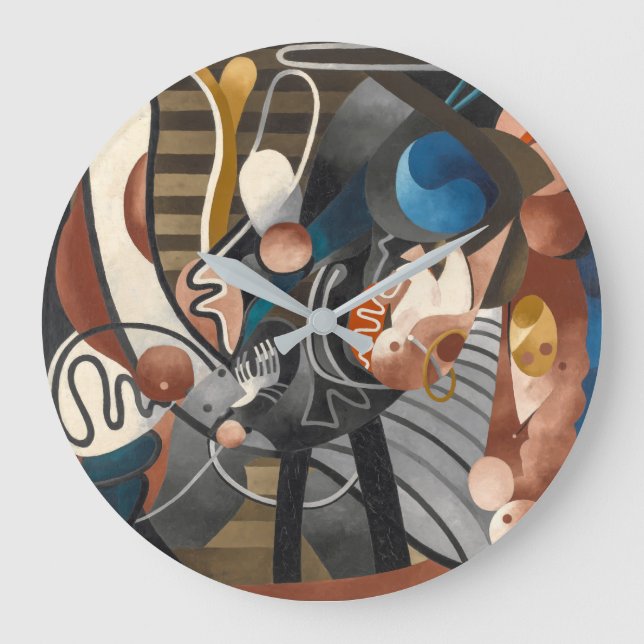 Grande Horloge Ronde Mariage comique | Francis Picabia | (Recto)