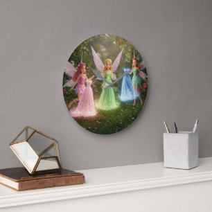 Grande Horloge Ronde Mariage féerique de luxe