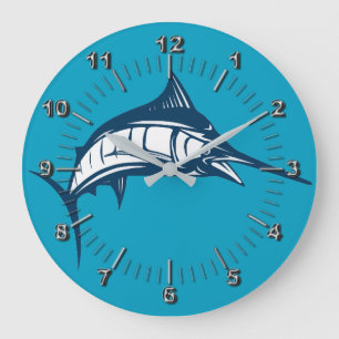 Grande Horloge Ronde Marlin jumping