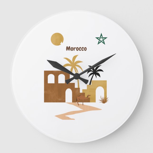 Grande Horloge Ronde Maroc  (Recto)