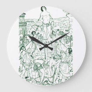 Grande Horloge Ronde Martyre de saint Sébastien