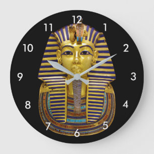 Grande Horloge Ronde Mask d'Egyptian