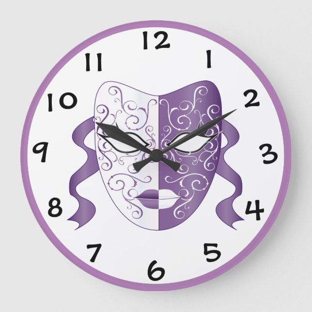 Grande Horloge Ronde Masque (Recto)