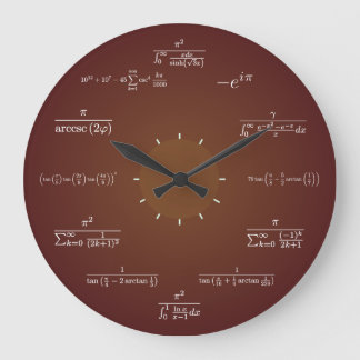Grande Horloge Ronde Math Clock
