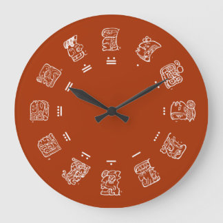 Grande Horloge Ronde Maya Glyph