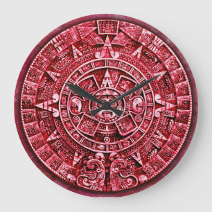 Grande Horloge Ronde Mayan Calendar (12 Hour Dial)