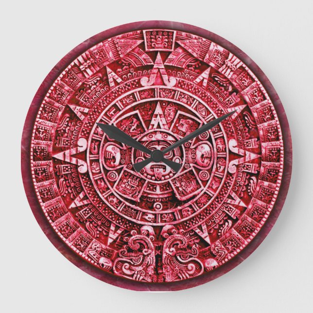 Grande Horloge Ronde Mayan Calendar (12 Hour Dial) (Recto)