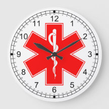 Medical Alert Wall Clock