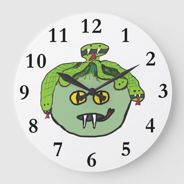 Grande Horloge Ronde Medusa (Recto)