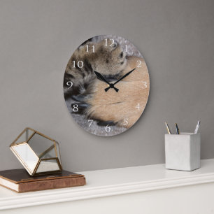 Grande Horloge Ronde Meilleurs amis pour toujours par Shirley Taylor