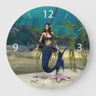 Grande Horloge Ronde Mermaid
