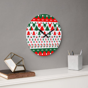 Grande Horloge Ronde Merry Deer