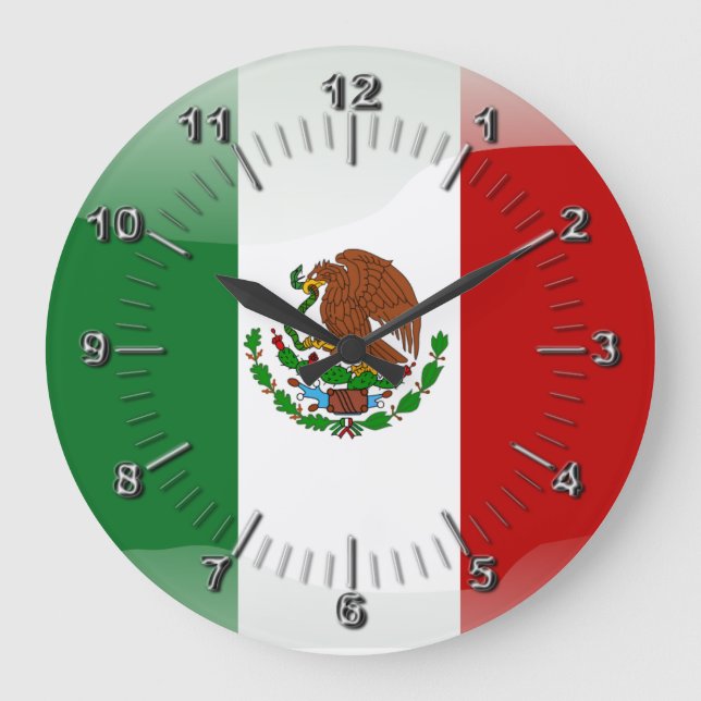 Grande Horloge Ronde Mexico glossy flag (Recto)