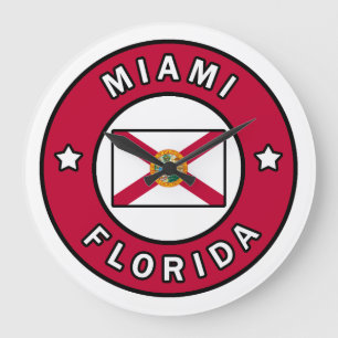 Grande Horloge Ronde Miami Floride