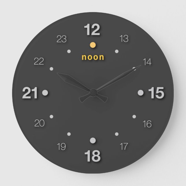 Grande Horloge Ronde midi (Recto)