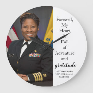 Grande Horloge Ronde Military Award Clock