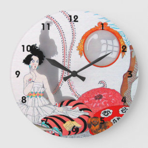 Grande Horloge Ronde Minuit ! ou Appartement tendance