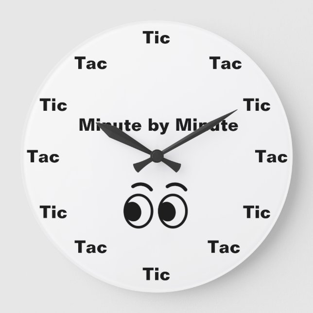 Grande Horloge Ronde minute by minute (Recto)
