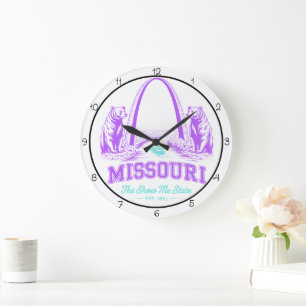 Grande Horloge Ronde Missouri Montre de l'État Montre-moi l'Arche