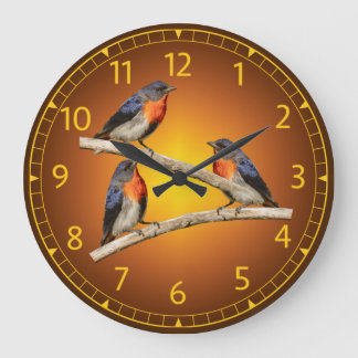 Grande Horloge Ronde Mistletoebird, Pic-aux-Fleurs, Australie, Indonési