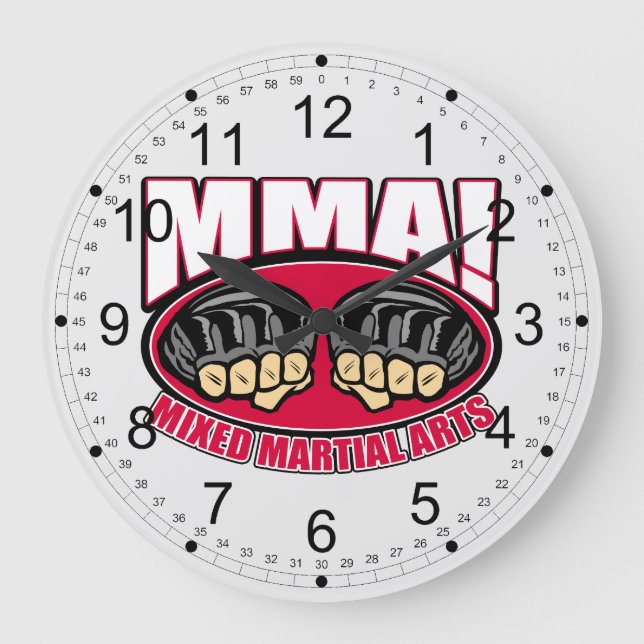 Grande Horloge Ronde MMA Fists (Recto)
