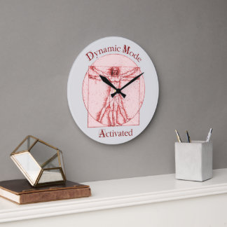 Grande Horloge Ronde Mode dynamique