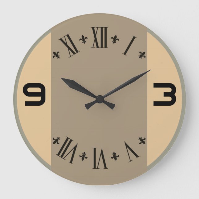 Grande Horloge Ronde Moderne  (Recto)