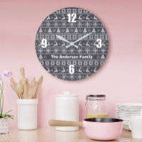 Moderne tricot nordique pull hideux tableau nom