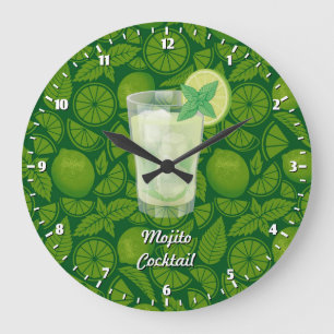 Grande Horloge Ronde Mojito
