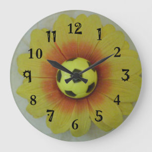 Grande Horloge Ronde Moment de Football