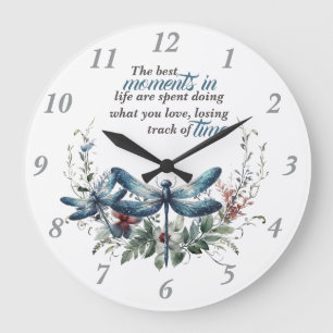 Grande Horloge Ronde Moments dans le temps