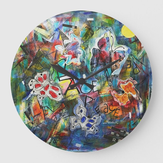 Grande Horloge Ronde Mon héritage (Recto)