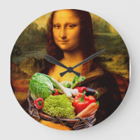 Mona Lisa aime les légumes