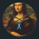 Grande Horloge Ronde Mona Lisa Au Ruban Bleu<br><div class="desc">Prévention de la maltraitance des enfants, arthrite, goutte, liberté d'expression, droits des victimes de crimes, qualité de l'eau, cancer du côlon, Dysautonomie, hystiocytose, histiocytose, Erb's Palsy, Ankyloss Spondylitis, violence domestique, sécurité de l'eau (inondations, noyades et accidents), Syndrome de détresse respiratoire aigu (ARDS), fumée secondaire, dystonie, interstitielle Telle, blessure au plexus...</div>