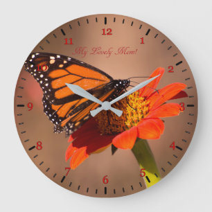 Grande Horloge Ronde Monarque sur des cadeaux de jour de mères de